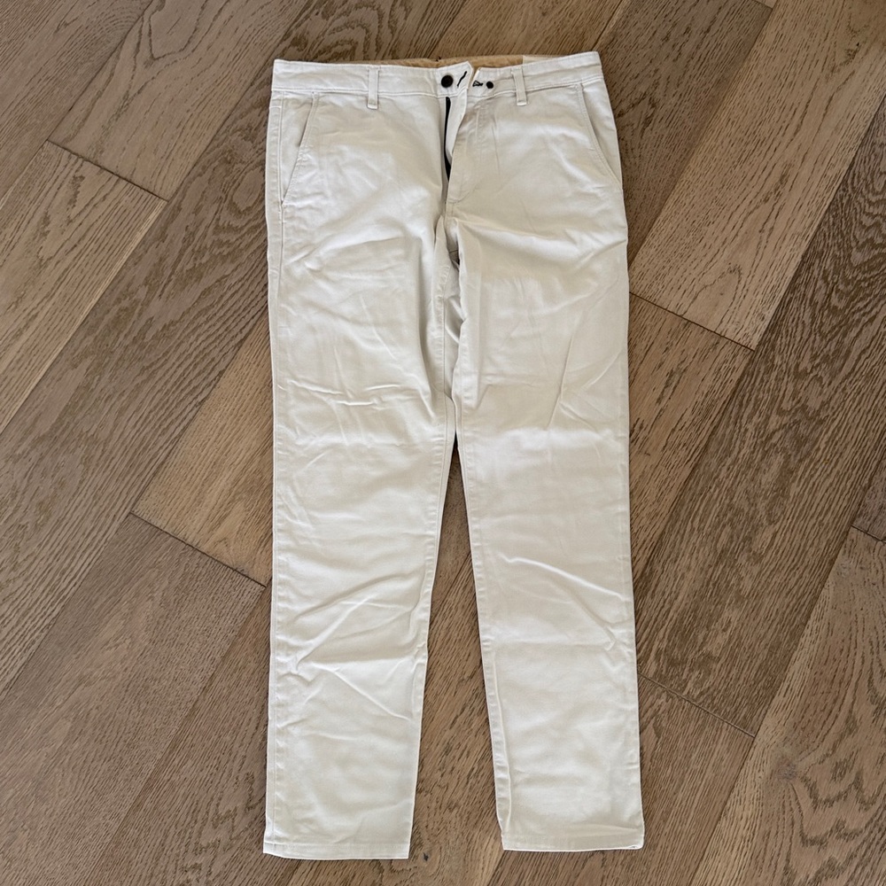 rag & bone pale Tan Slim Chinos